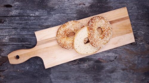 Bagel-Sésame sans Oeufs